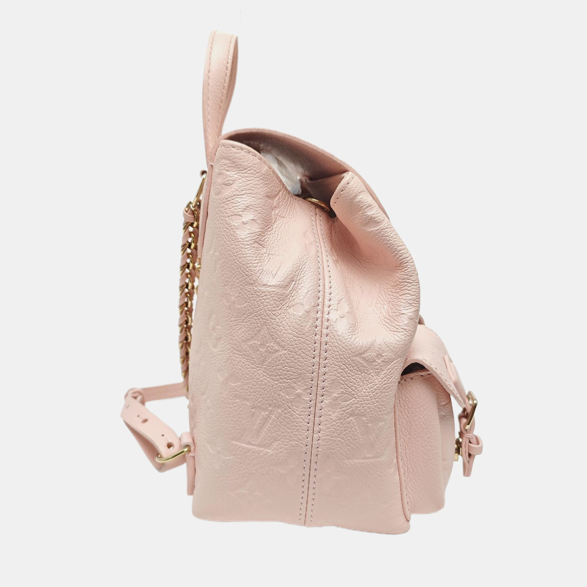 BACKUP Monogram Calfskin Pink