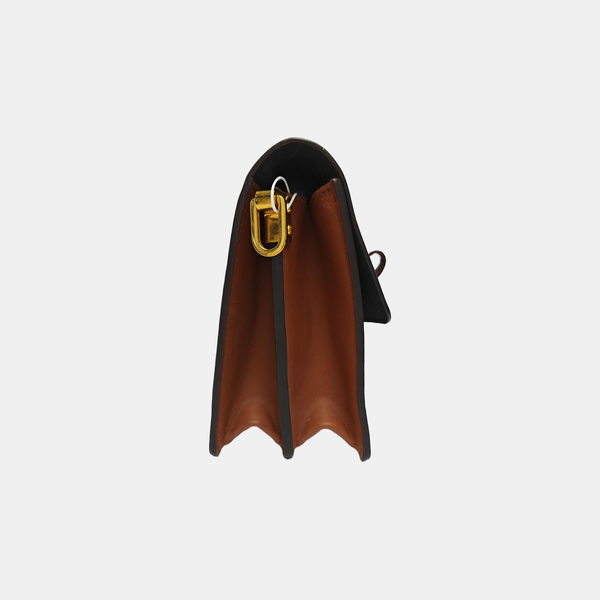 DAUPHINE MM Monogram Coated Canvas Brown