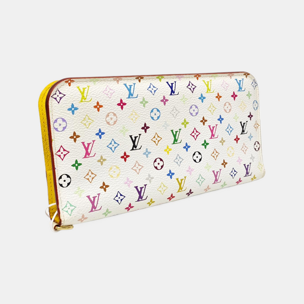 LV × TM INSOLITE Monogram Coated Canvas White Wallet