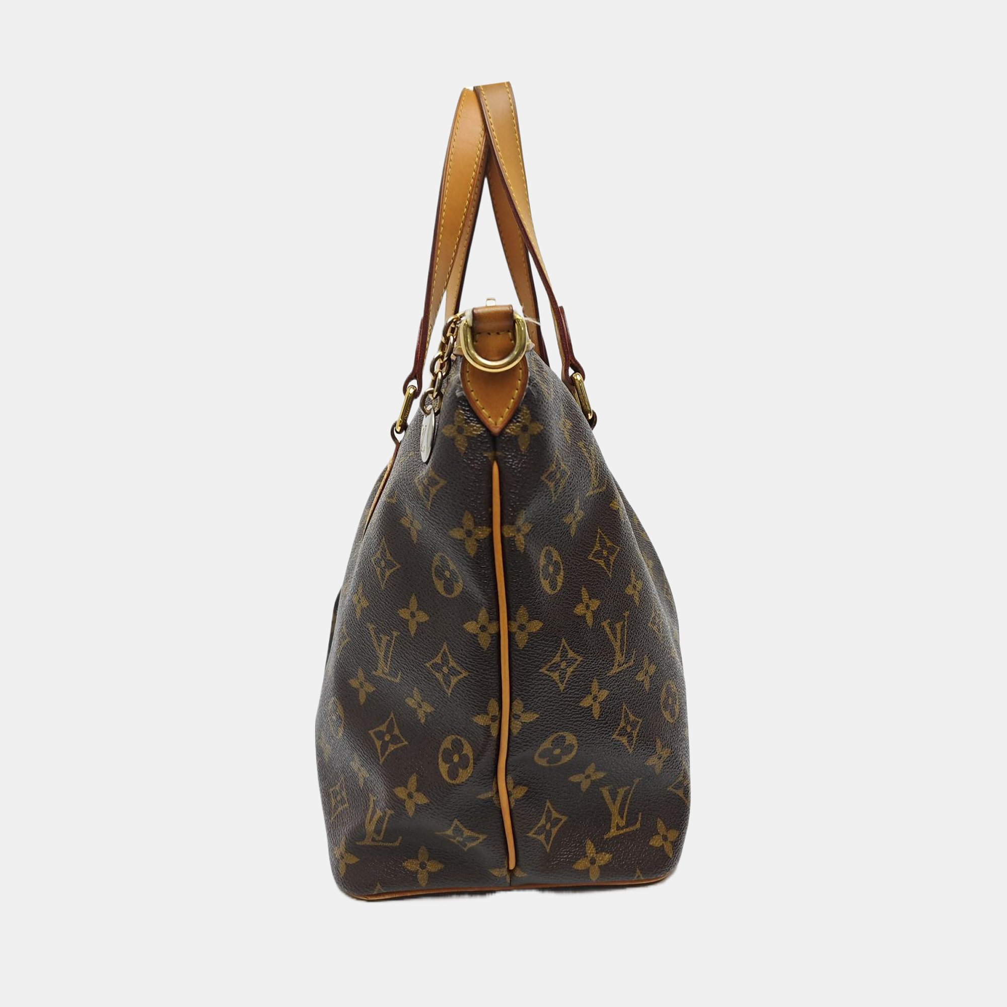 PALERMO PM Monogram Coated Canvas Brown