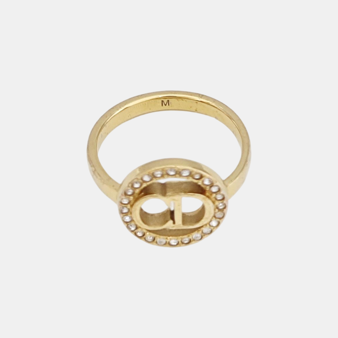Clair D Lune Metal Gold Ring EU 51