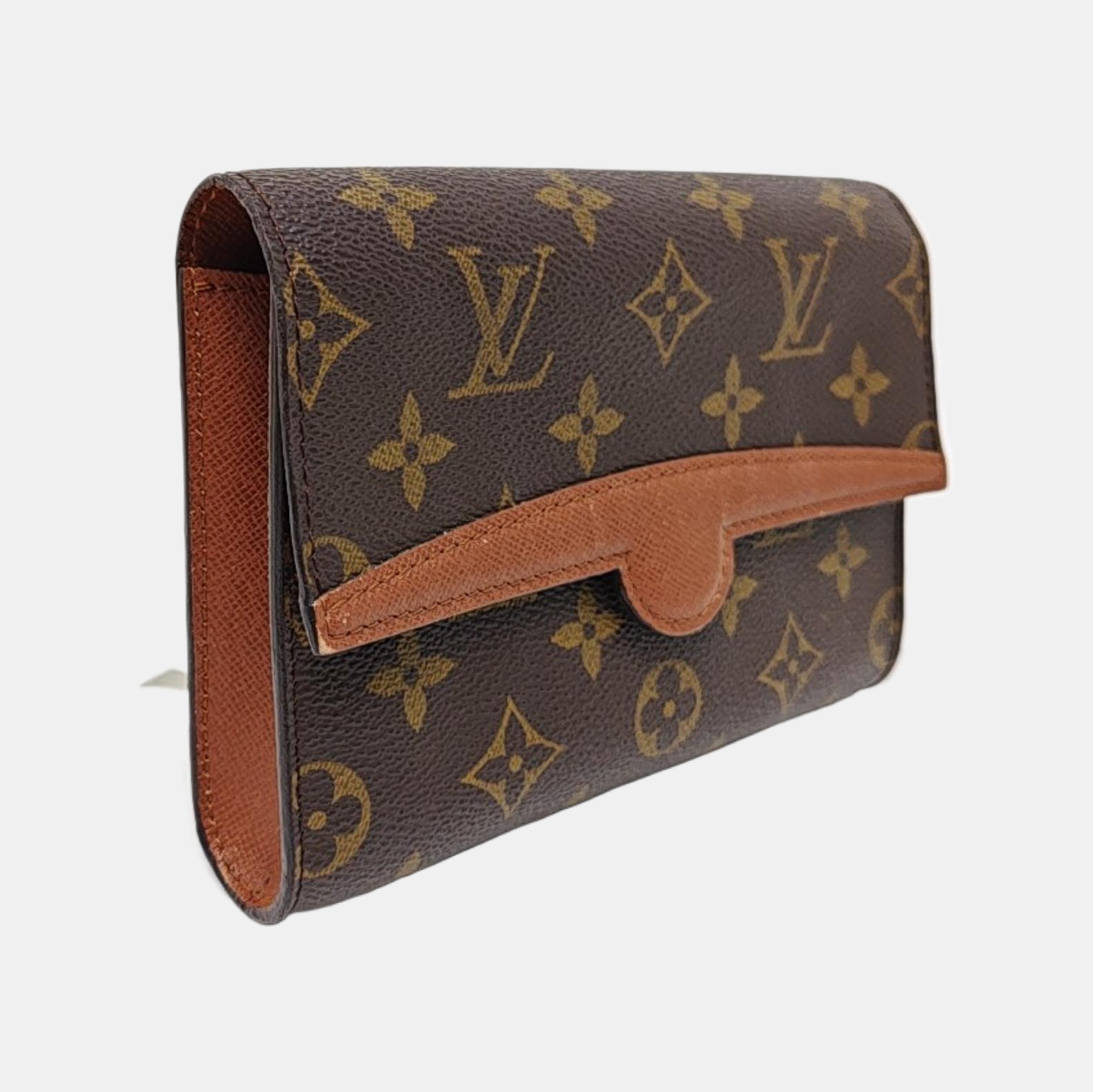 ARCHE Monogram Coated Canvas Brown