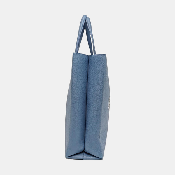 Large Calfskin Blue