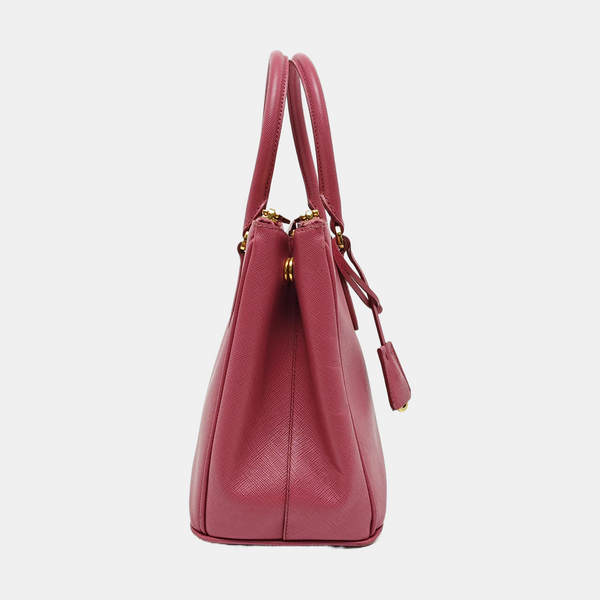 Galleria Medium Saffiano Calfskin Red