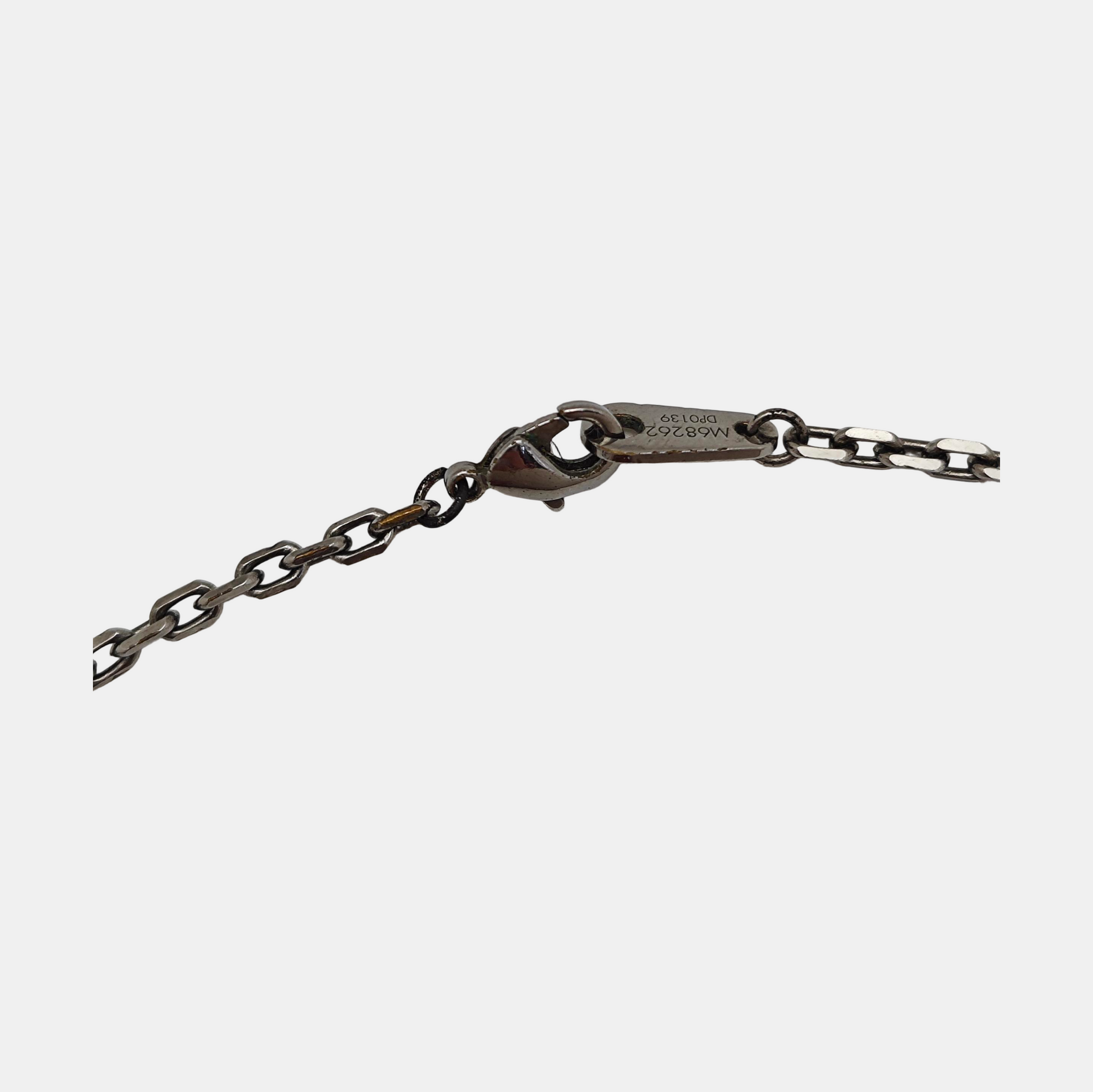 LV ARC Metal Silver Necklace