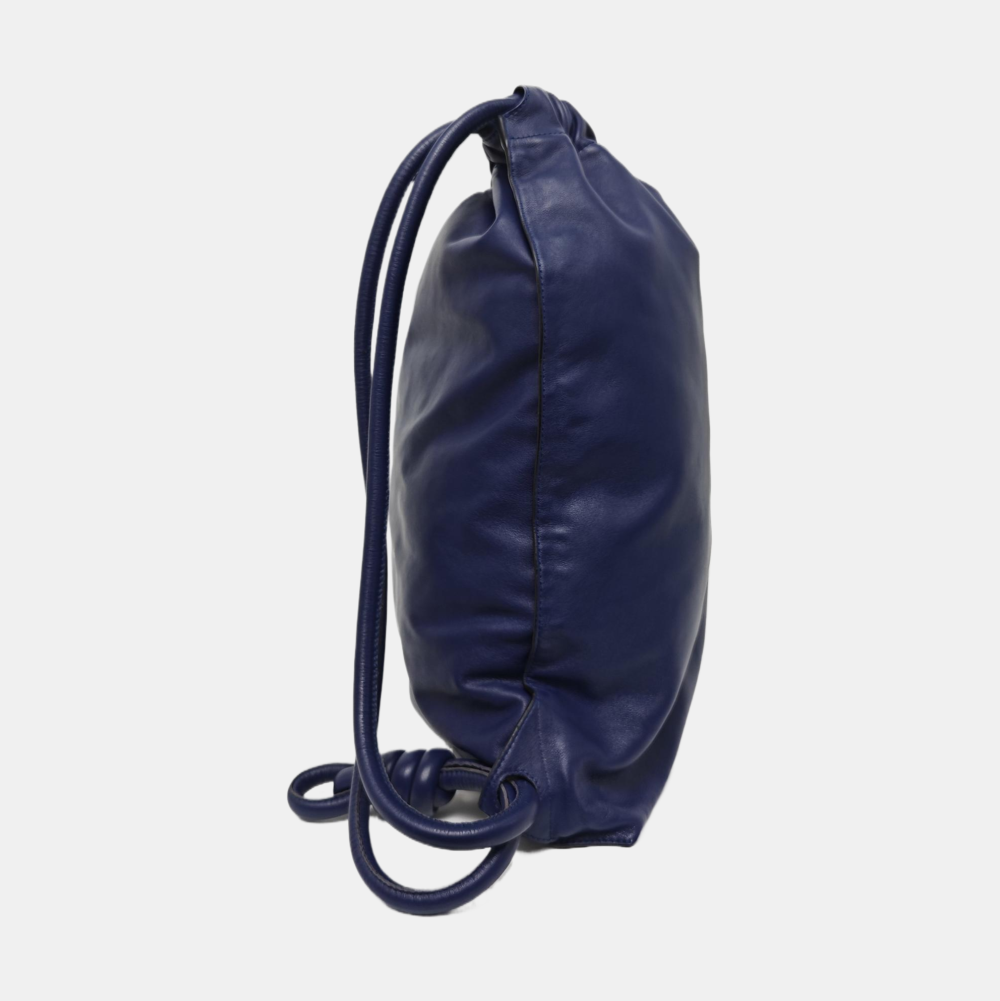 Calfskin Backpack Blue