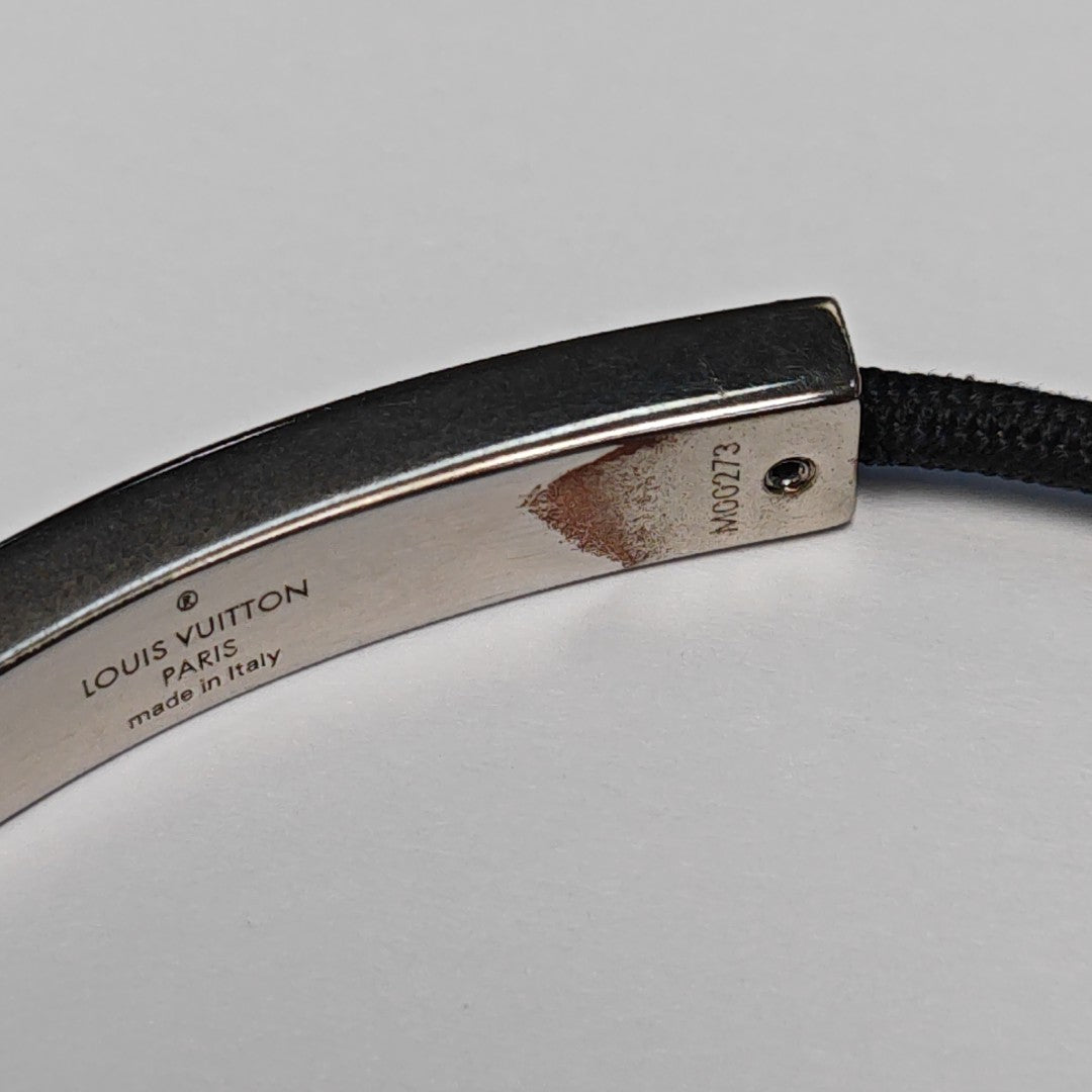 SPACE LV Fabric Black Bracelet