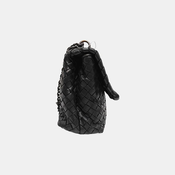 Authenticated pre-owned  Olimpia Small Lambskin Black - Shoulder Bag at Looply