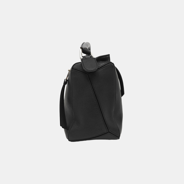 Puzzle Medium Calfskin Black