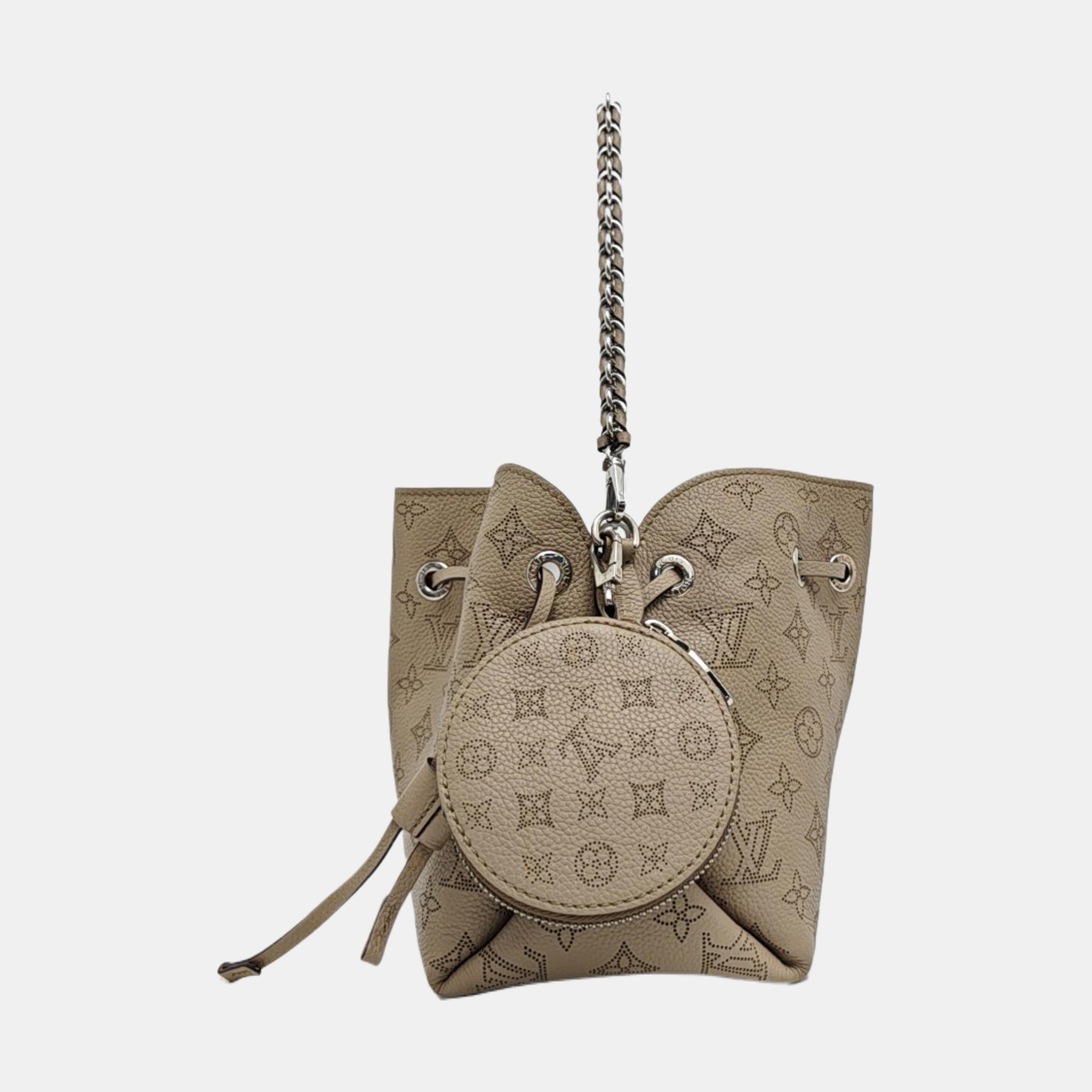 BELLA Monogram Calfskin Gray