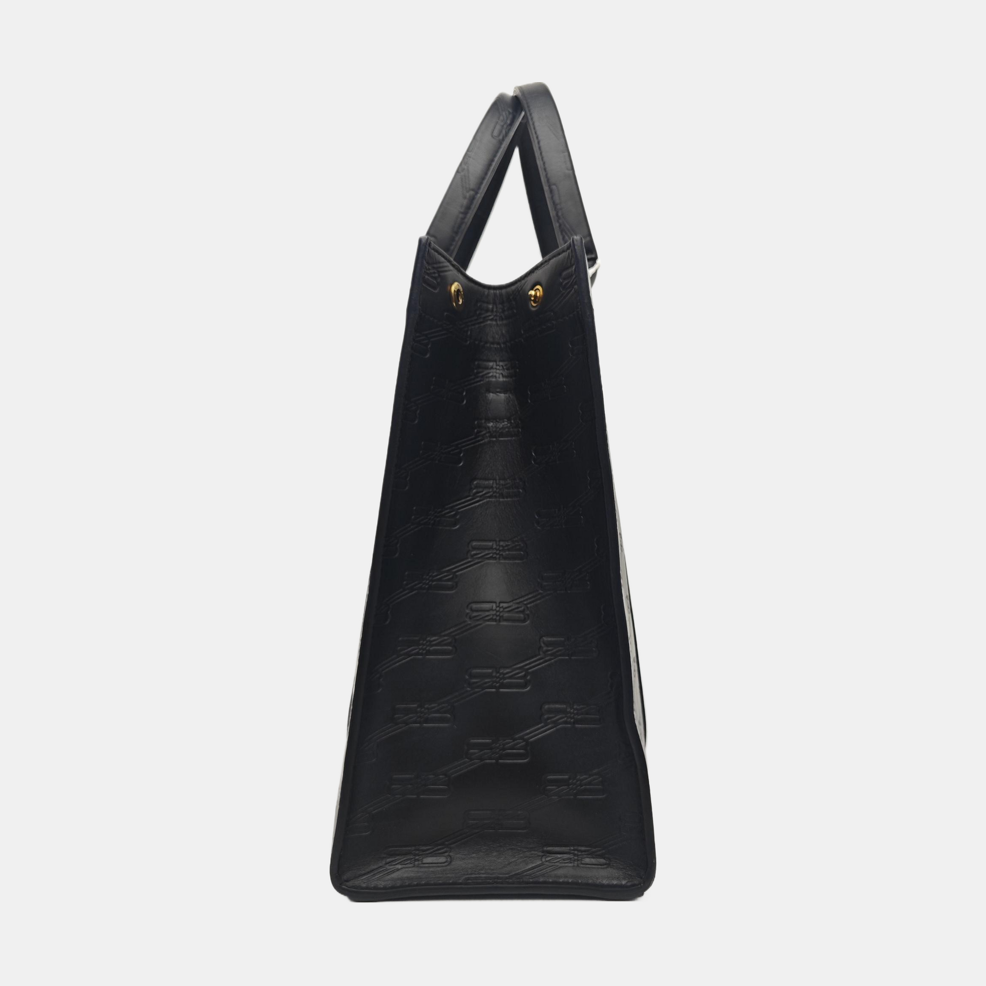 Calfskin Shoulder Bag Black
