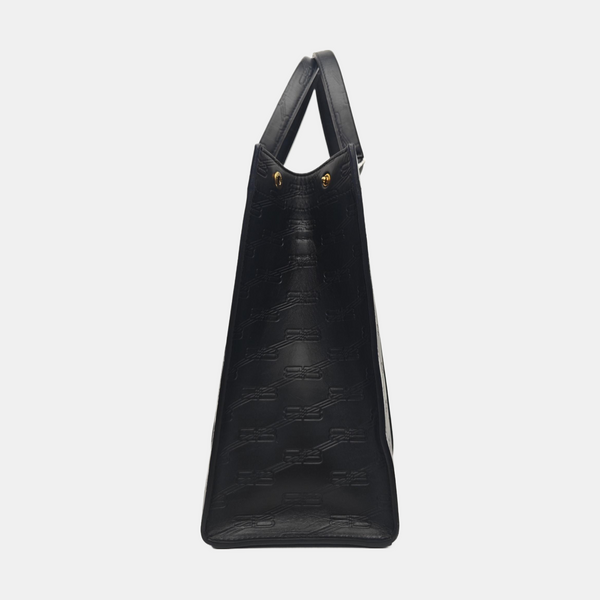 Calfskin Shoulder Bag Black