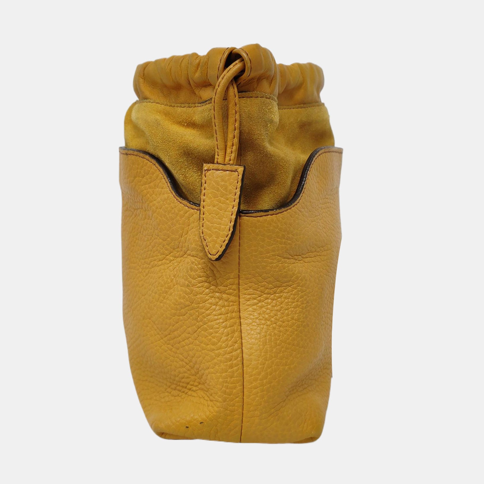 Calfskin Shoulder Bag Yellow