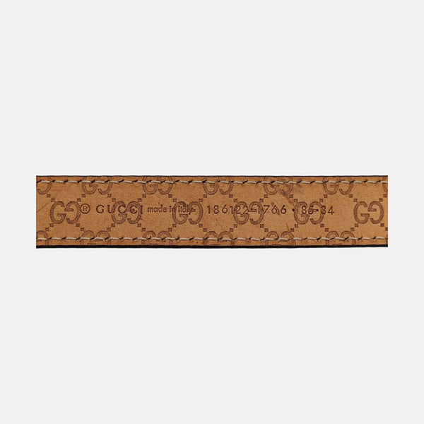 Leather Belt Gold