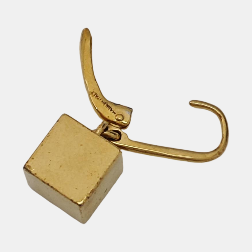 Metal Gold Stud Earrings