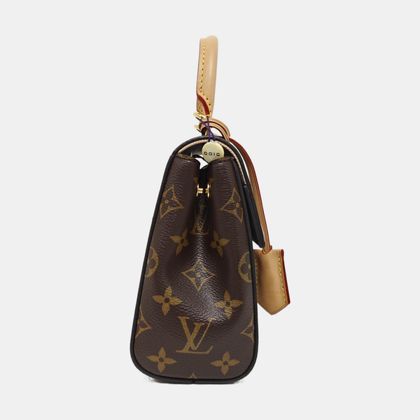 CLUNY 20 Monogram Coated Canvas Brown