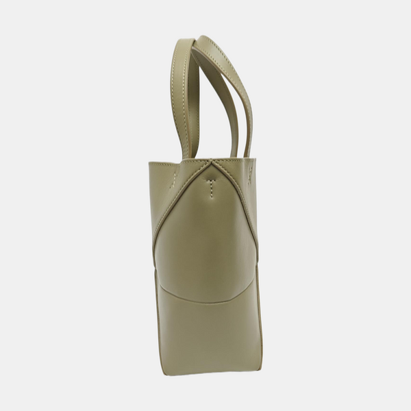 Puzzle Fold Mini Calfskin Green