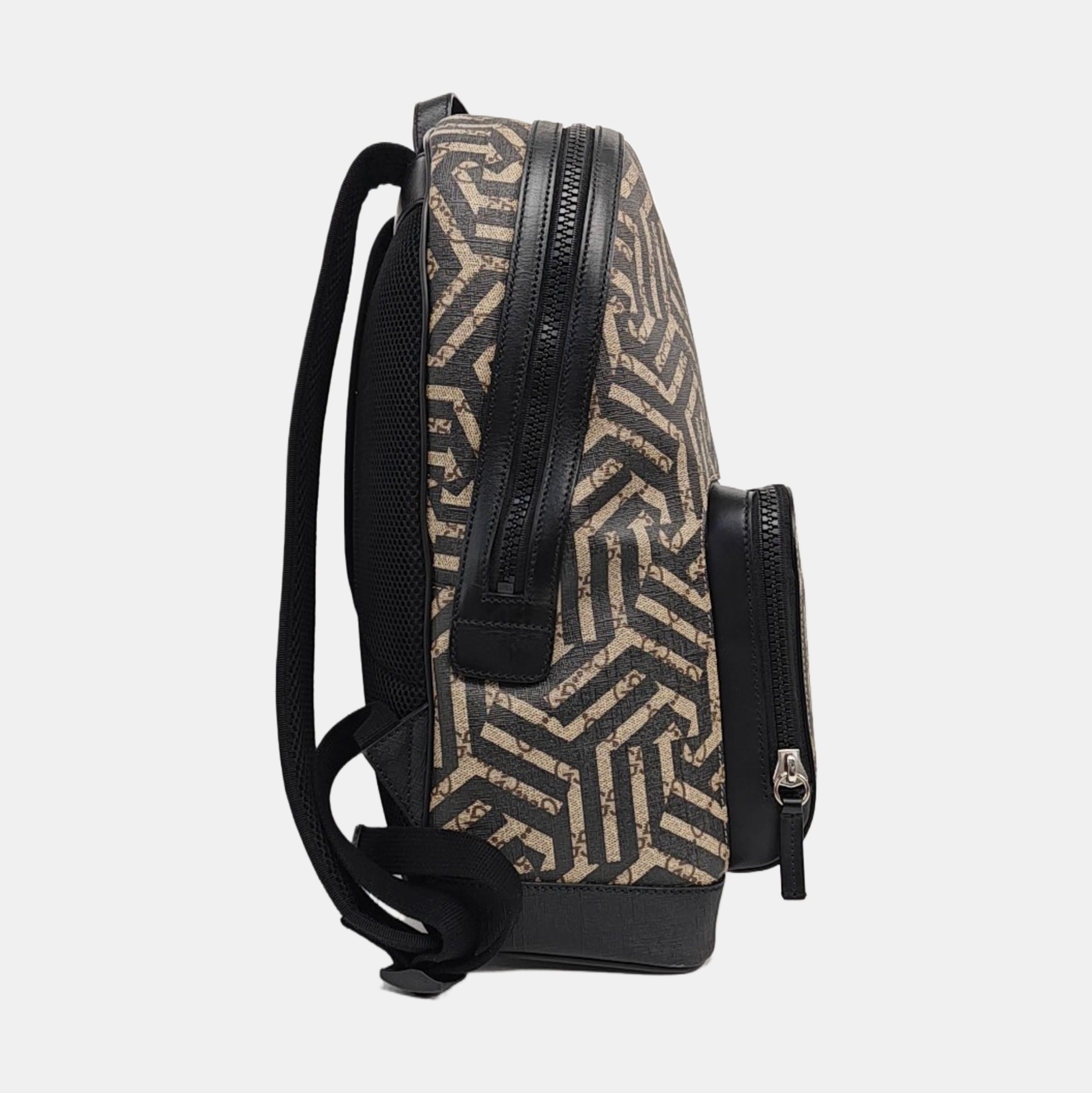 Monogram Coated Canvas Backpack Multicolor