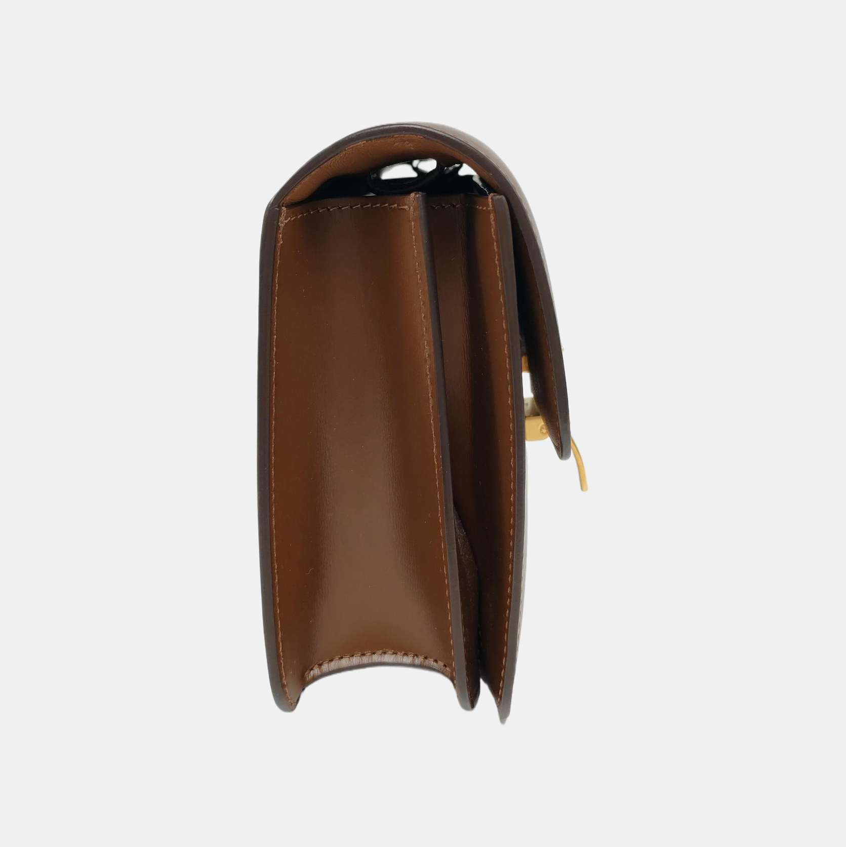 CLASSIC BOX Small Calfskin Brown