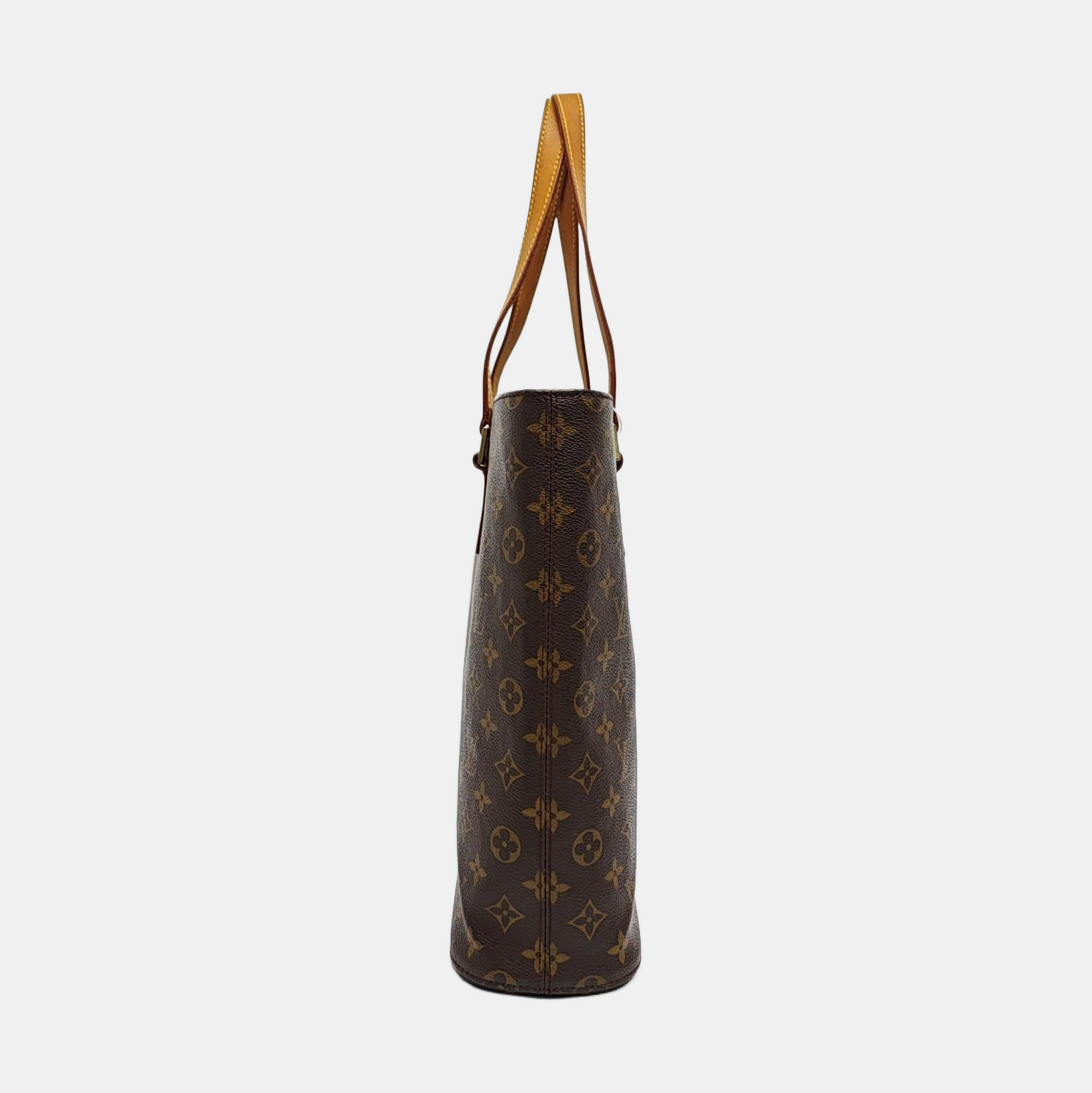 VINTAGE VAVIN GM Monogram Coated Canvas Brown