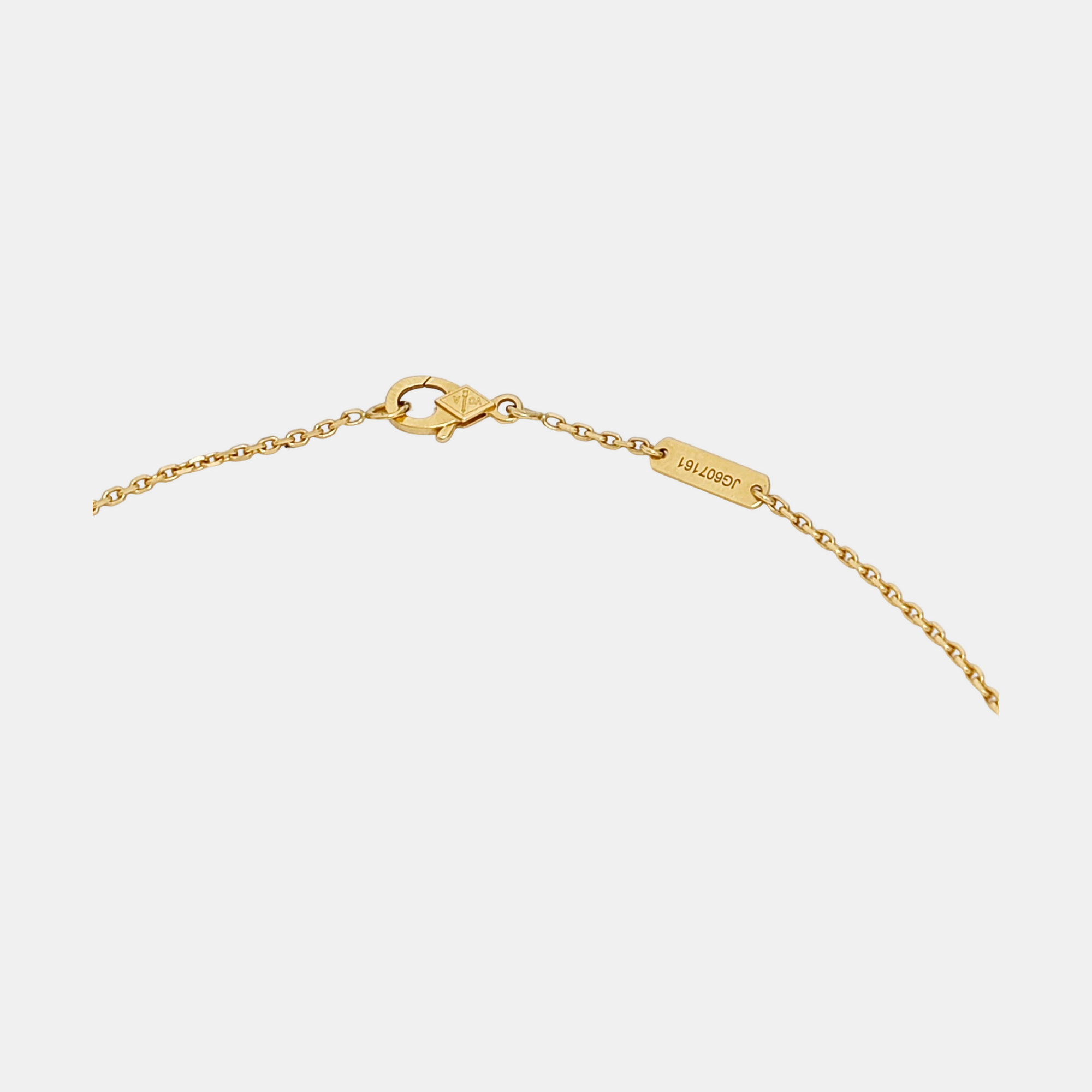 Vintage Alhambra 18k Gold Necklace