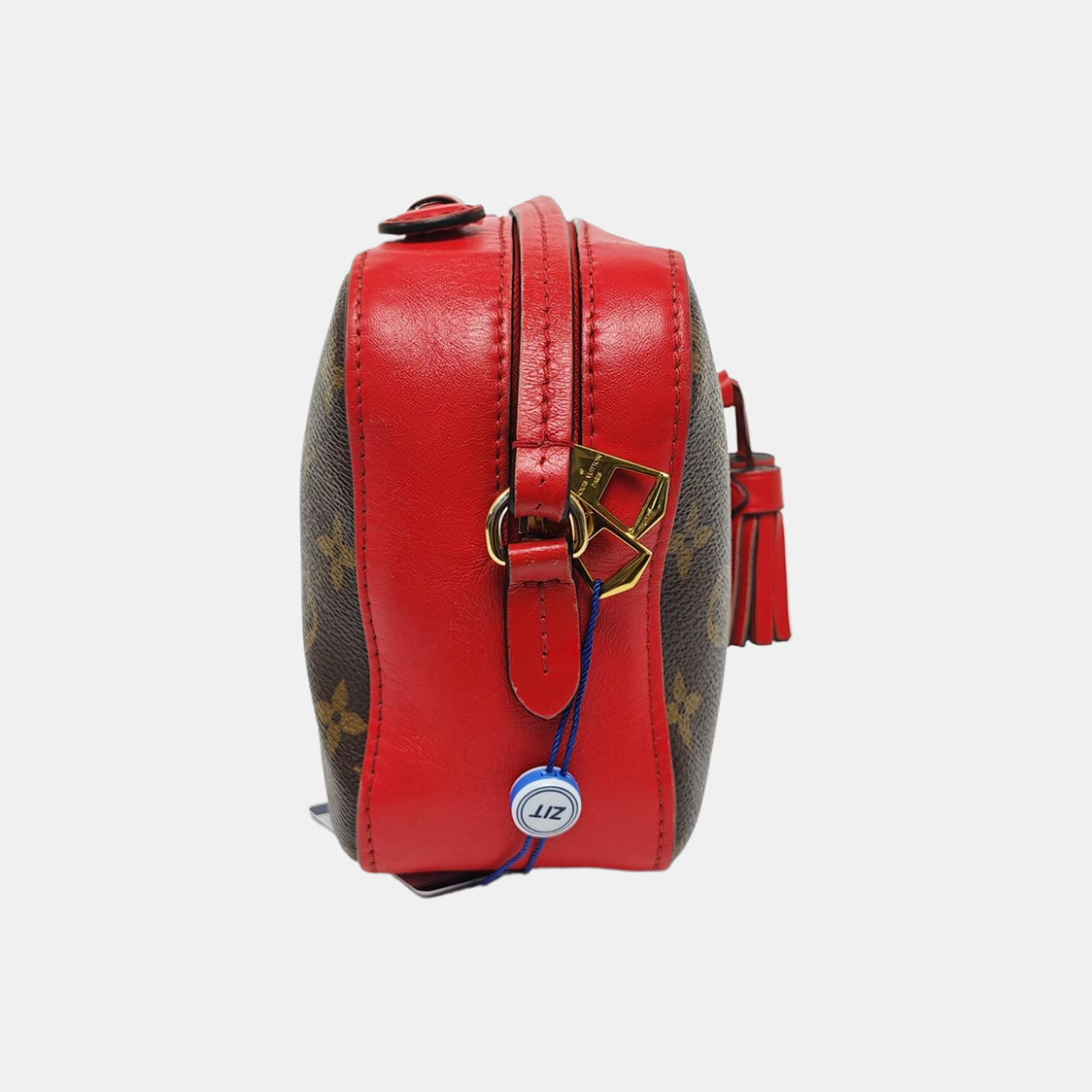 SAINTONGE Monogram Coated Canvas Brown