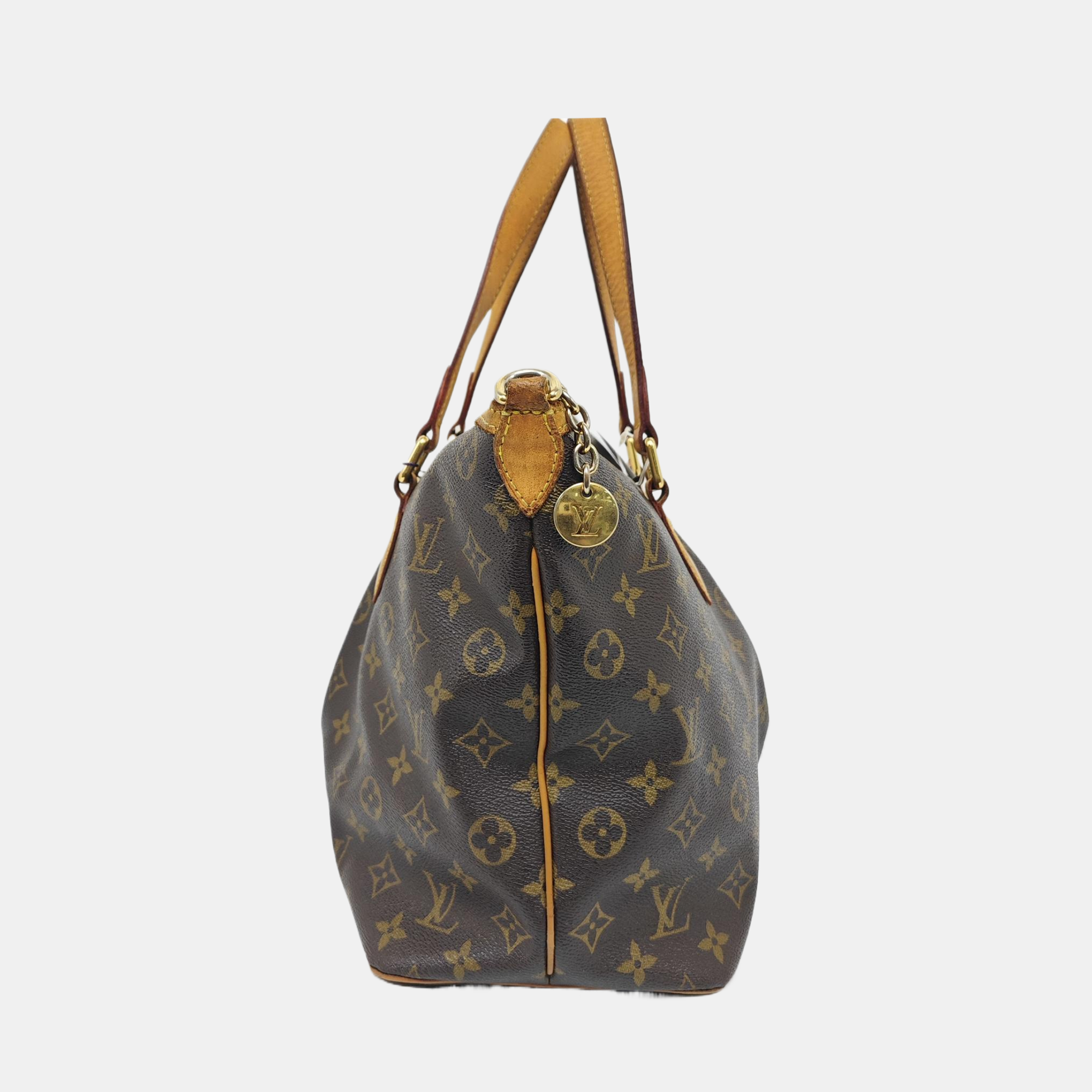 PALERMO PM Monogram Coated Canvas Brown