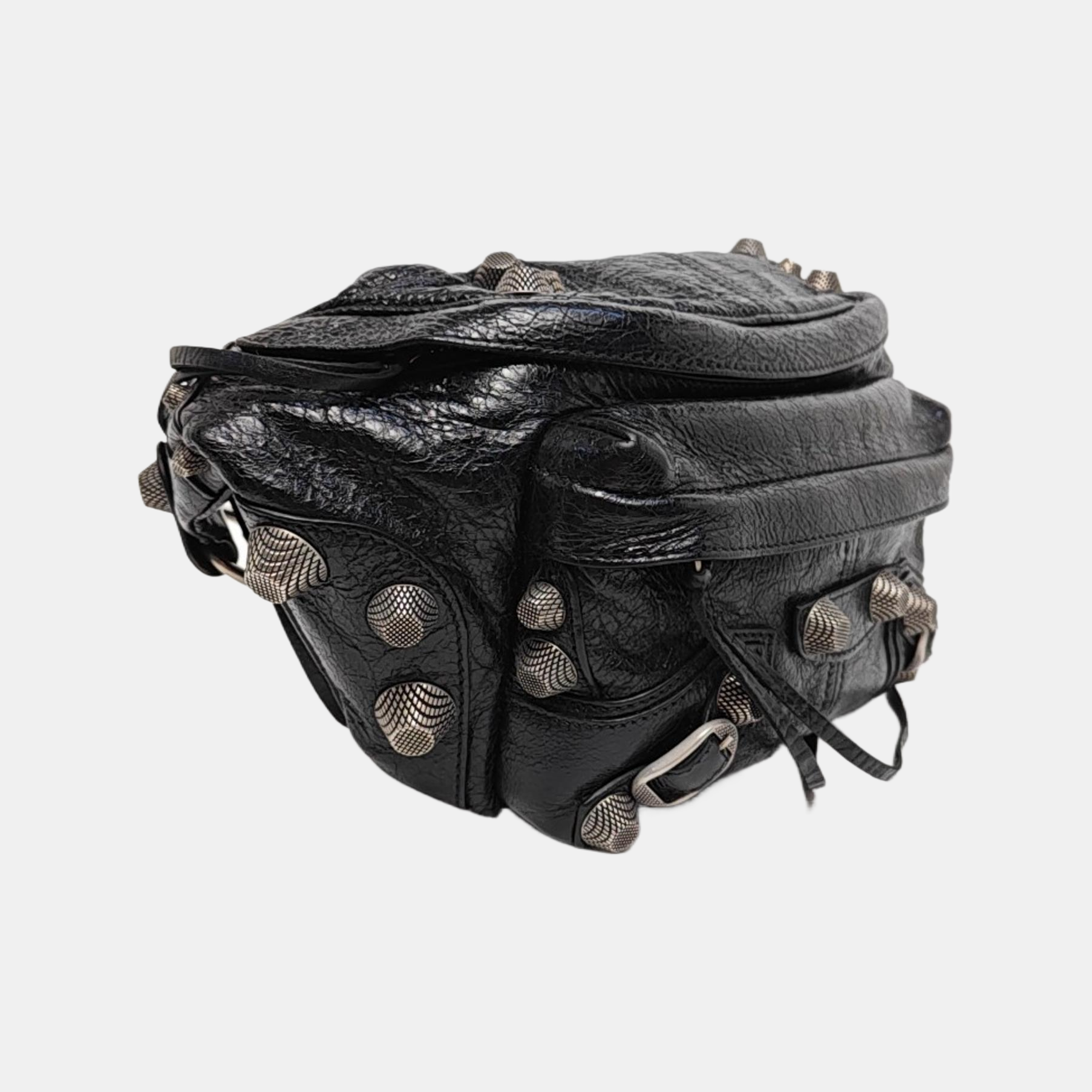 Le Cagole S Lambskin Black