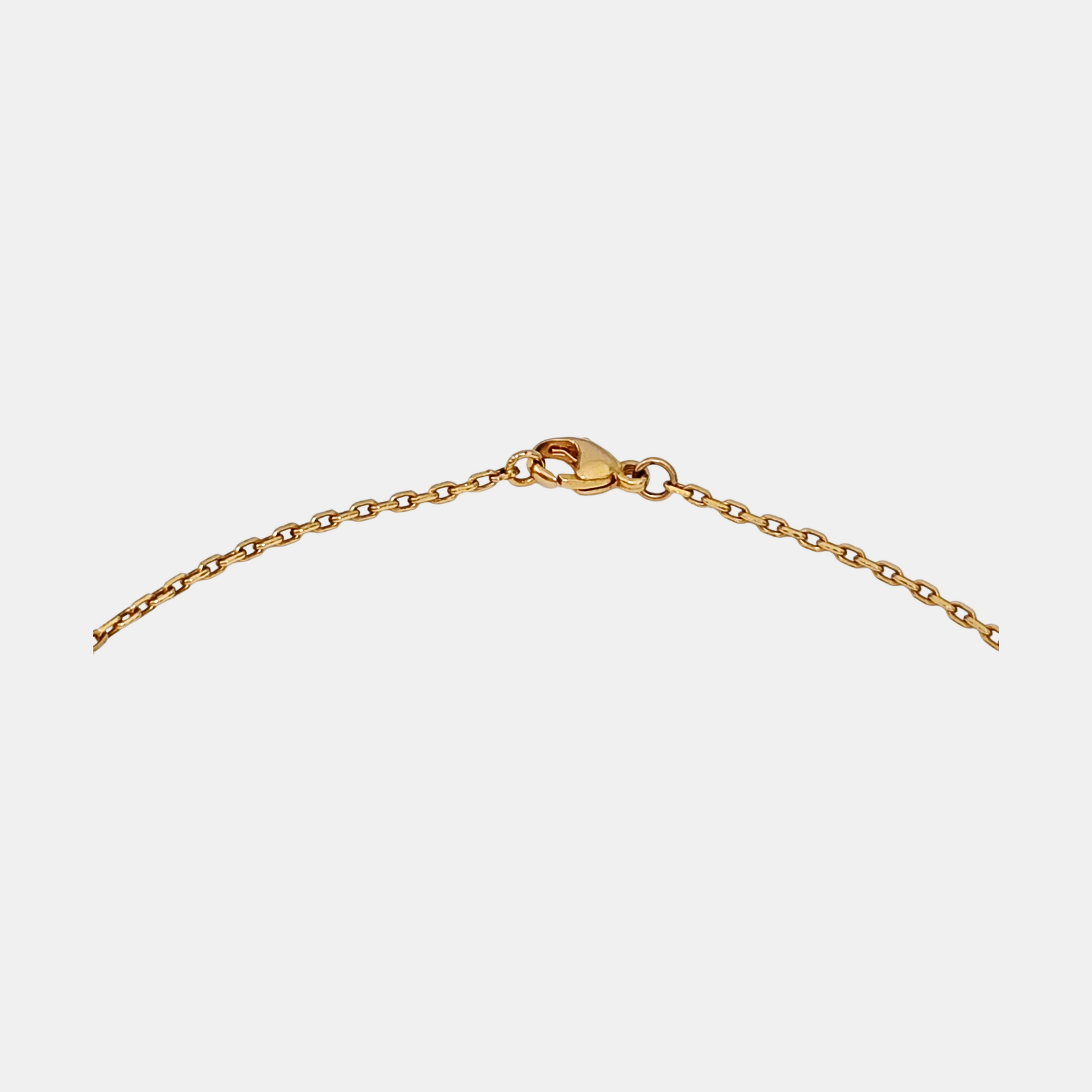 Pop H Metal Rose Gold Necklace