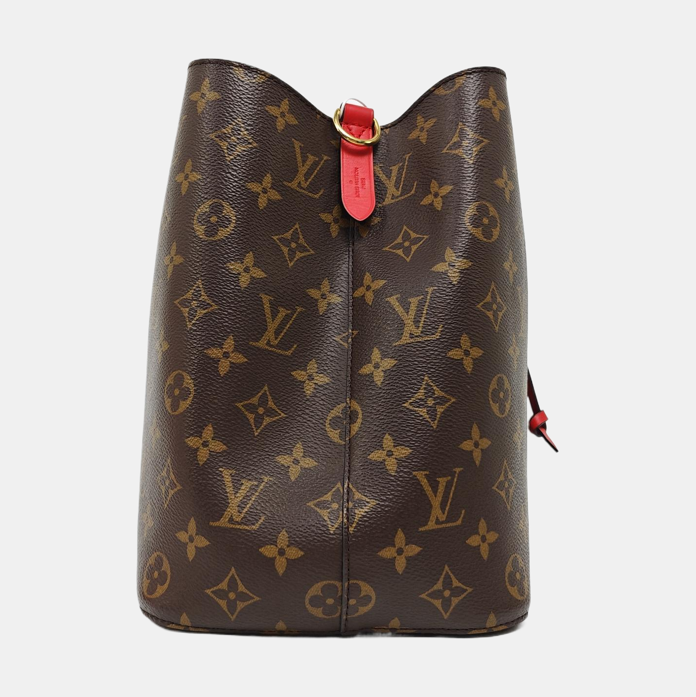 NÉONOÉ MM Monogram Coated Canvas Brown
