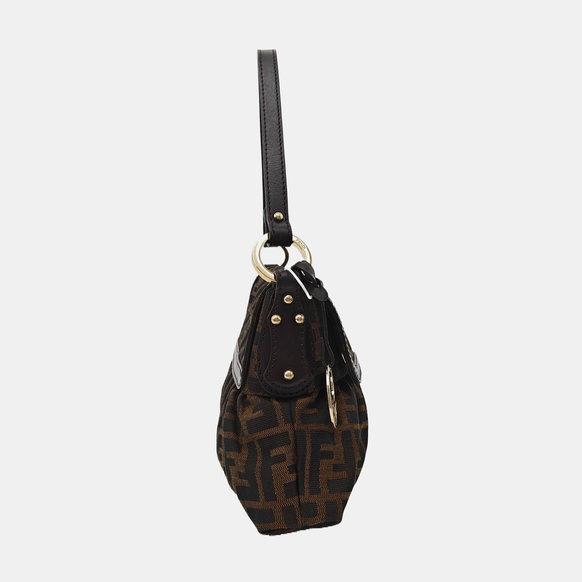 Canvas Shoulder Bag Brown
