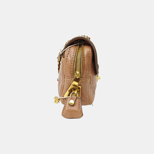 Calfskin Shoulder Bag Pink