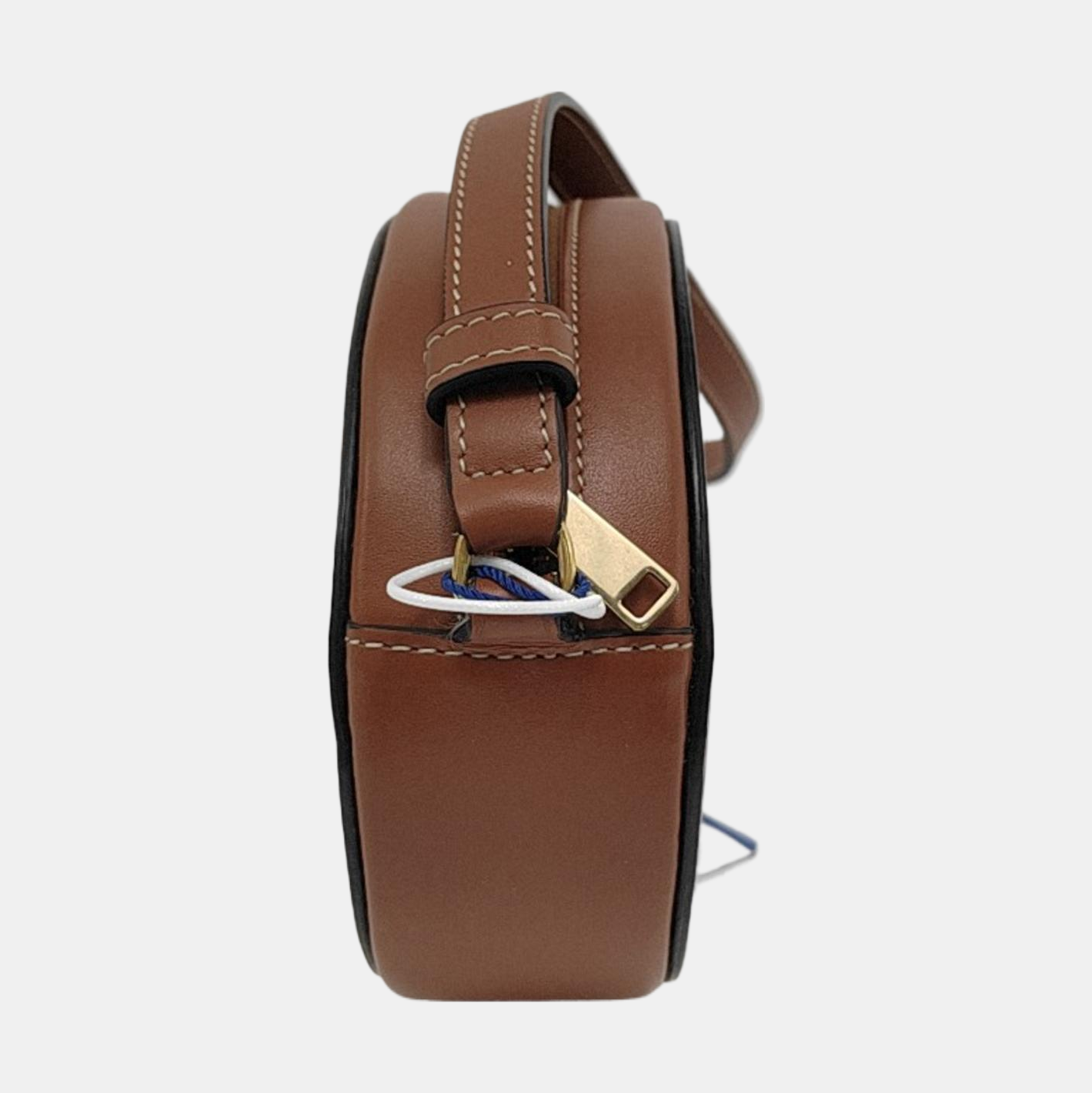 Authenticated pre-owned  TRIOMPHE Small Calfskin Brown - Crossbody Bag at Looply
