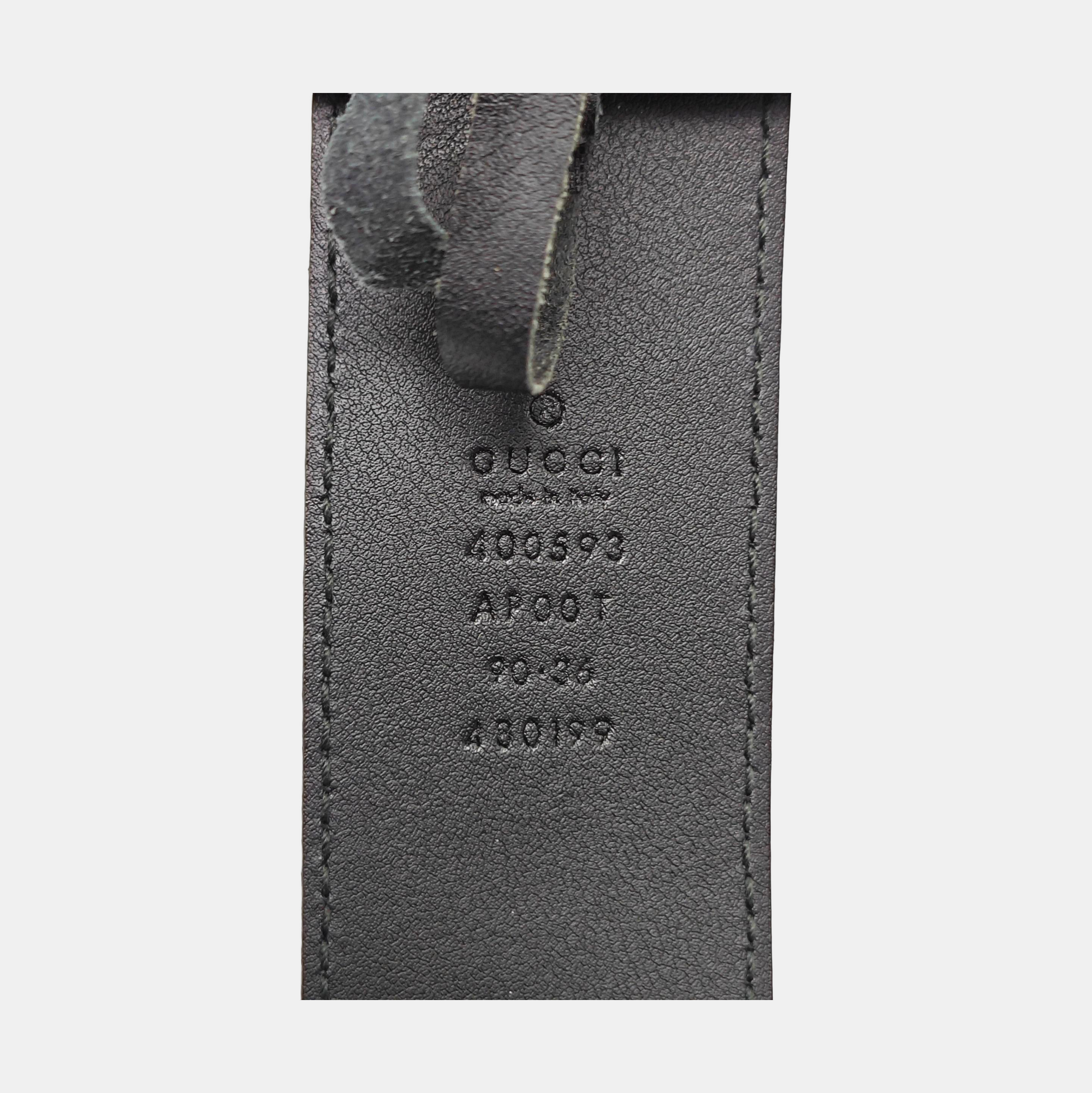 Leather Belt Black
