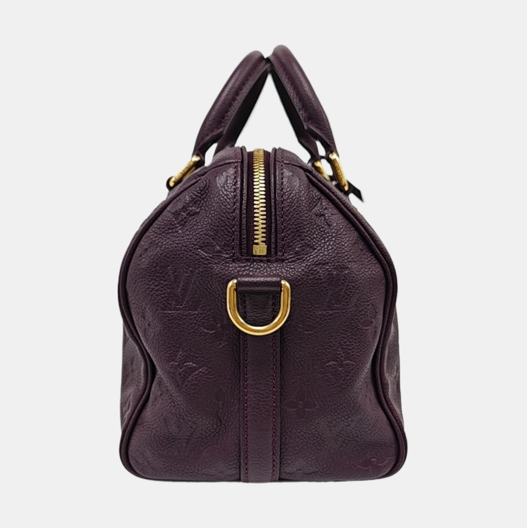 Authenticated pre-owned  SPEEDY 25 Calfskin Purple - Shoulder Bag at Looply