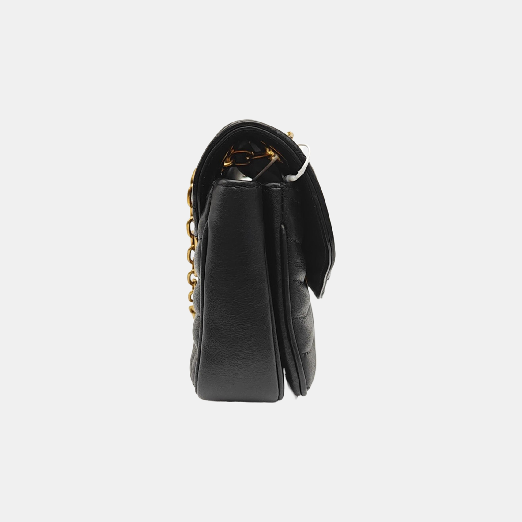 NEW WAVE PM Quilted Calfskin Black