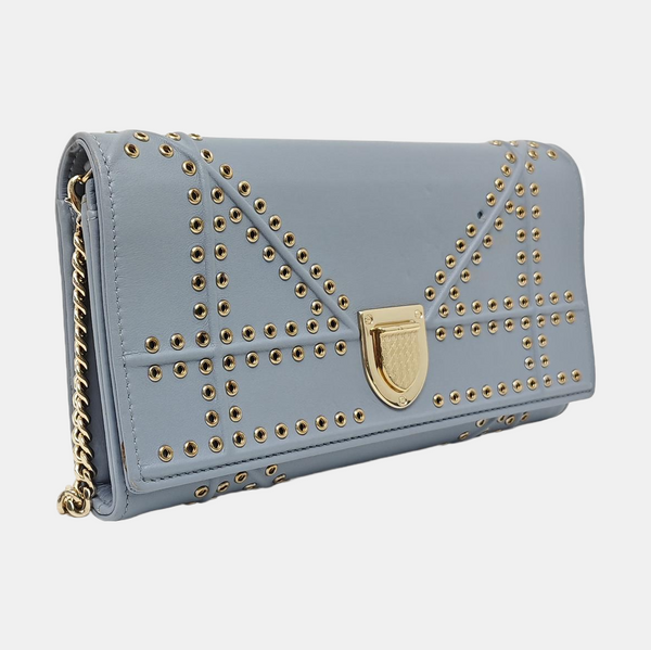 Diorama Small Calfskin Blue