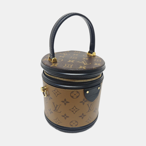 CANNES PM Monogram Coated Canvas Brown