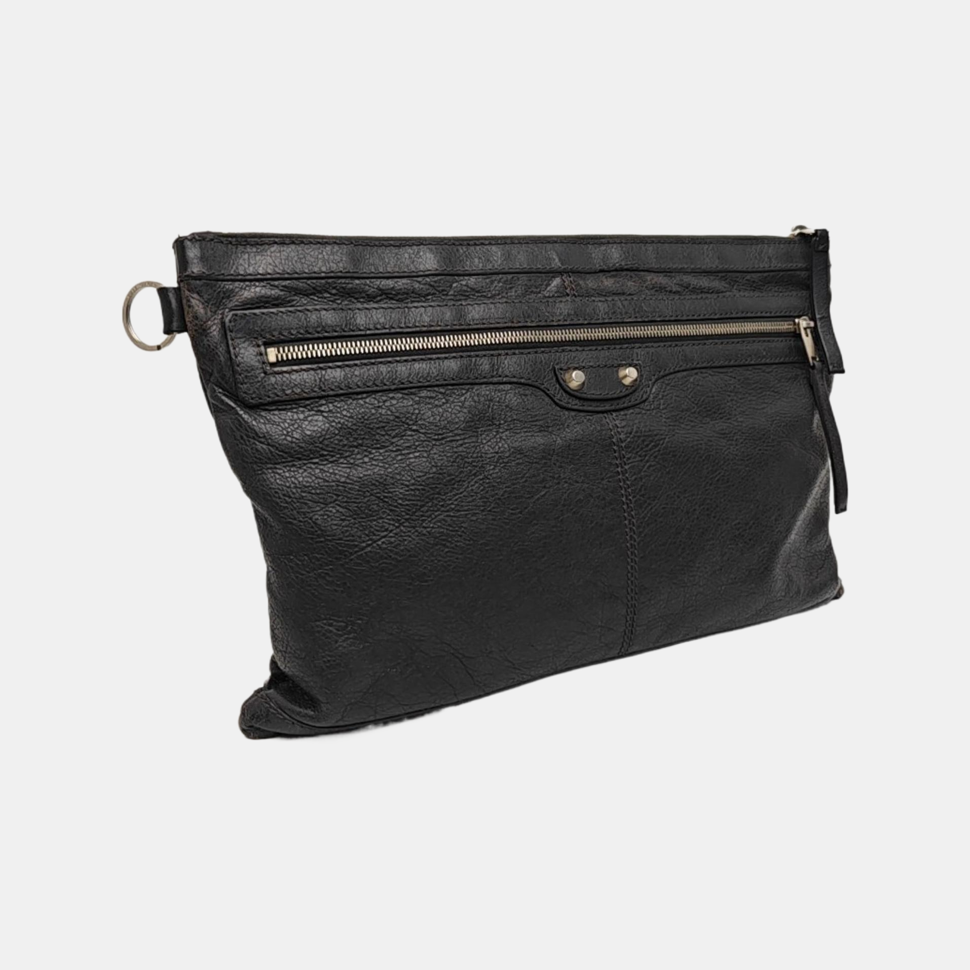 Classic City Medium Lambskin Gray