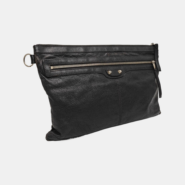 Classic City Medium Lambskin Gray