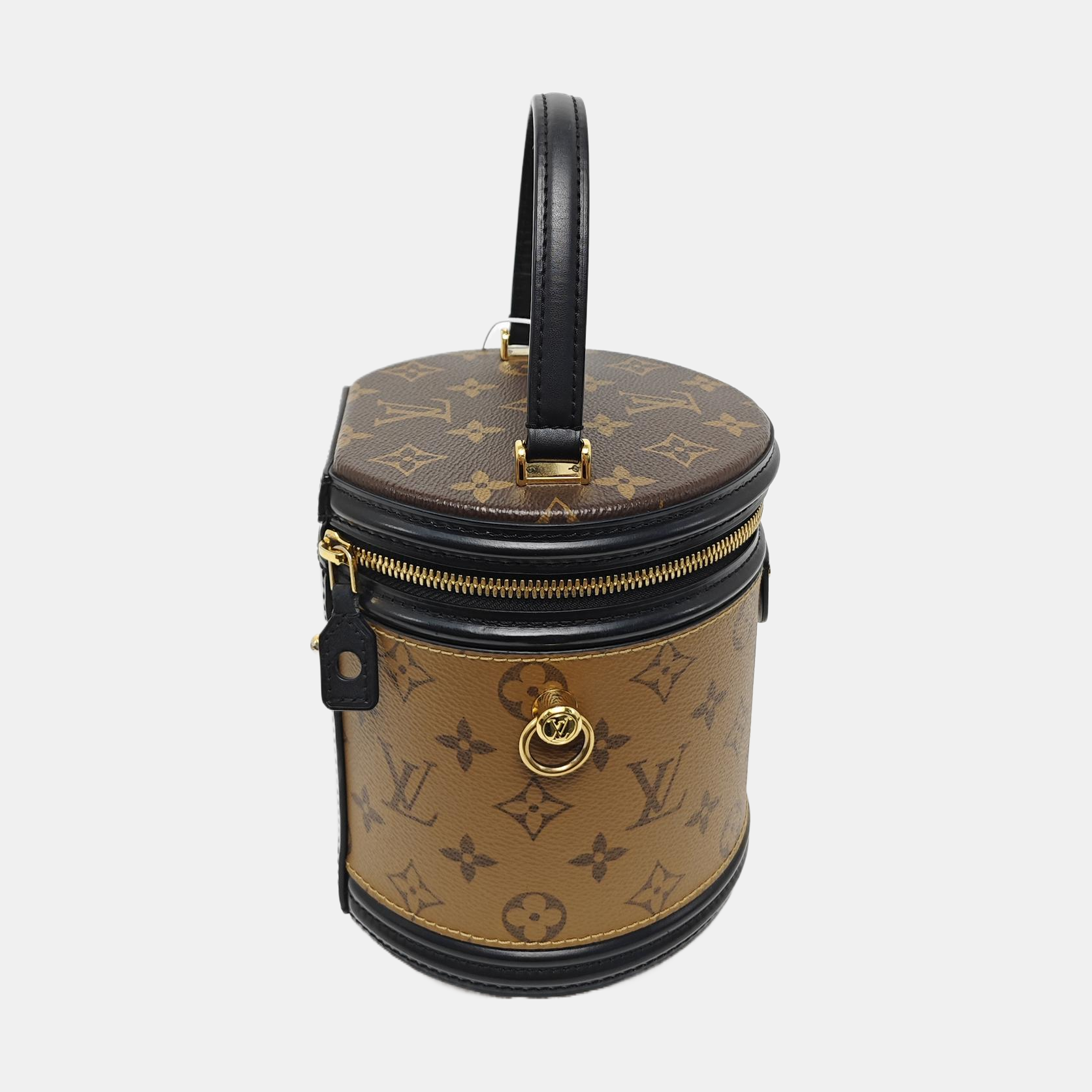 CANNES PM Monogram Coated Canvas Brown