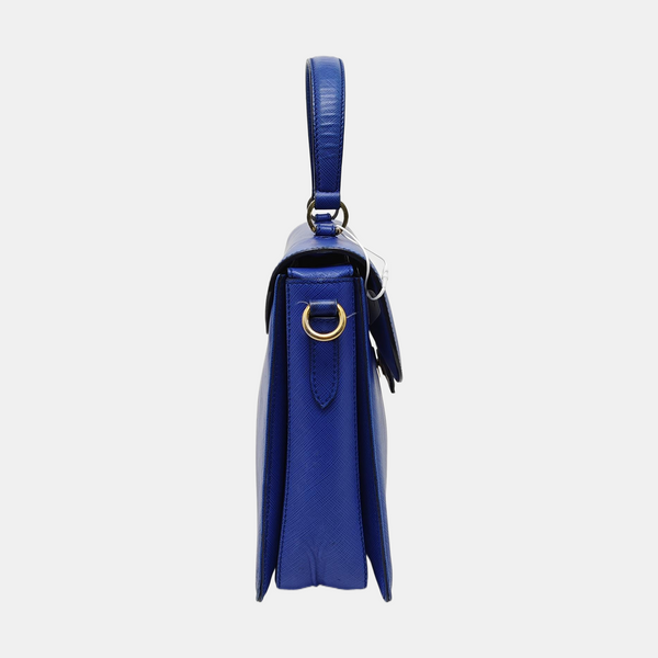 Kelly Calfskin Blue