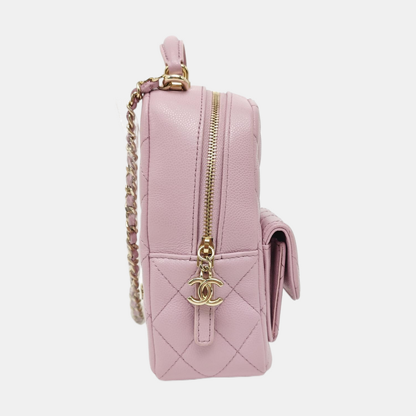 DUMA Quilted Calfskin Pink