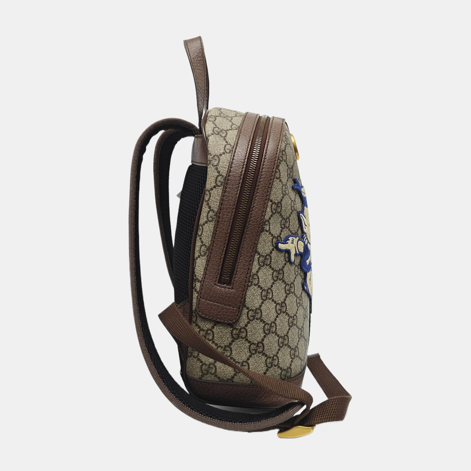 Disney X Gucci Small Monogram Coated Canvas Beige