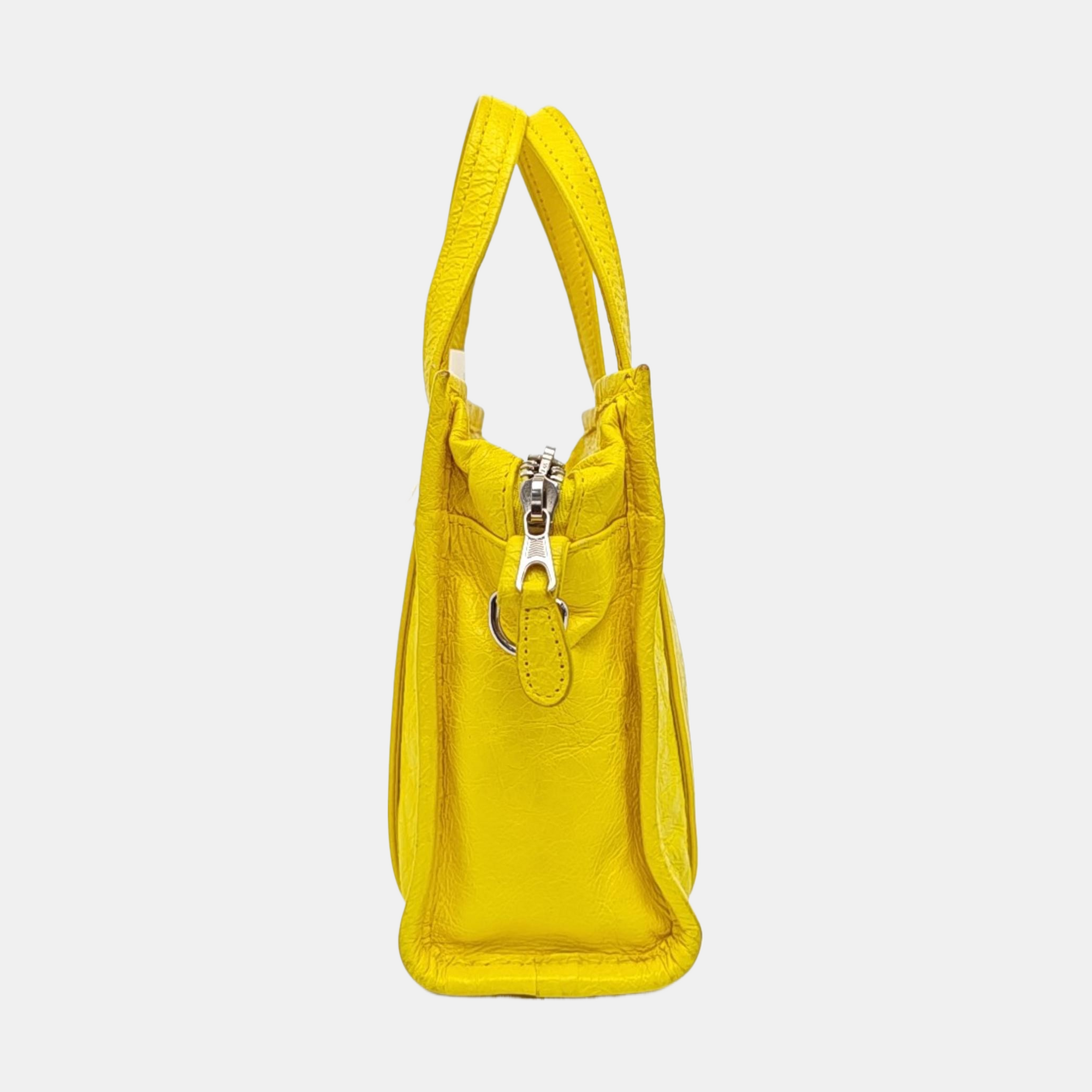 Bazar Quilted Calfskin Yellow