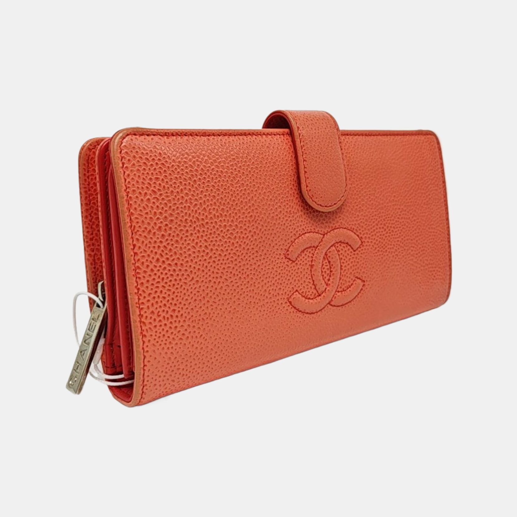 Quilted Calfskin Wallet Pink