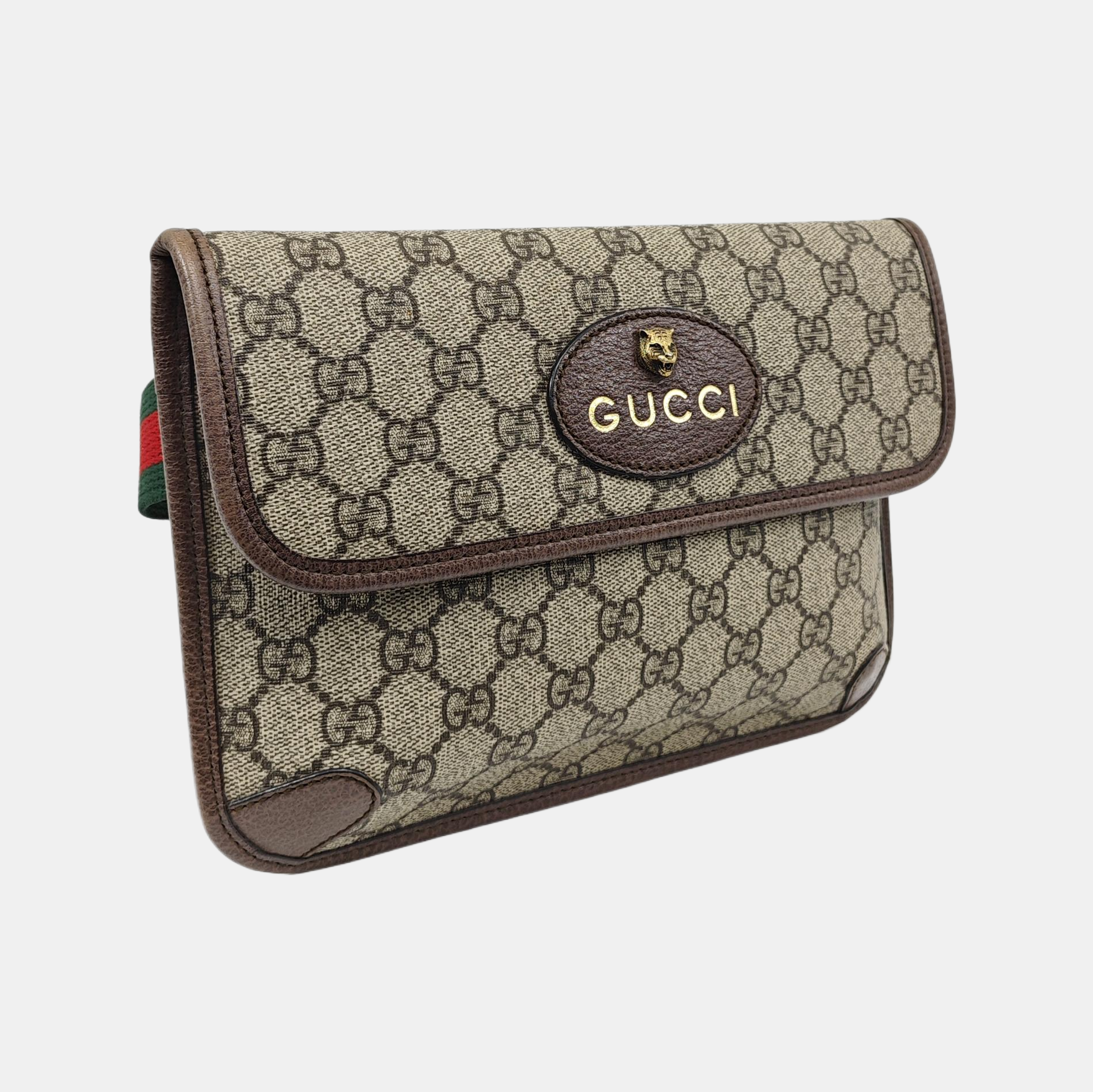 Neo Vintage Monogram Coated Canvas Beige