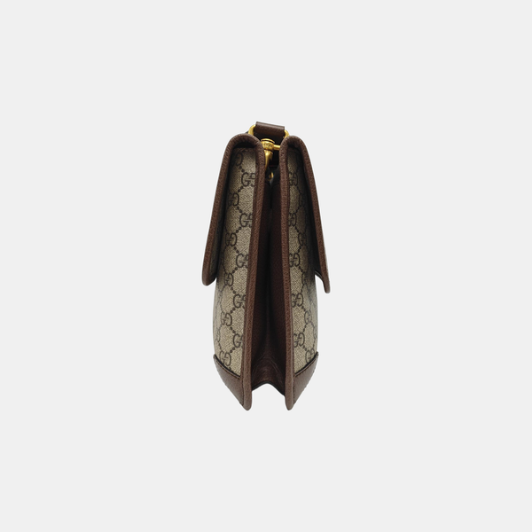 Neo Vintage Large Monogram Coated Canvas Brown