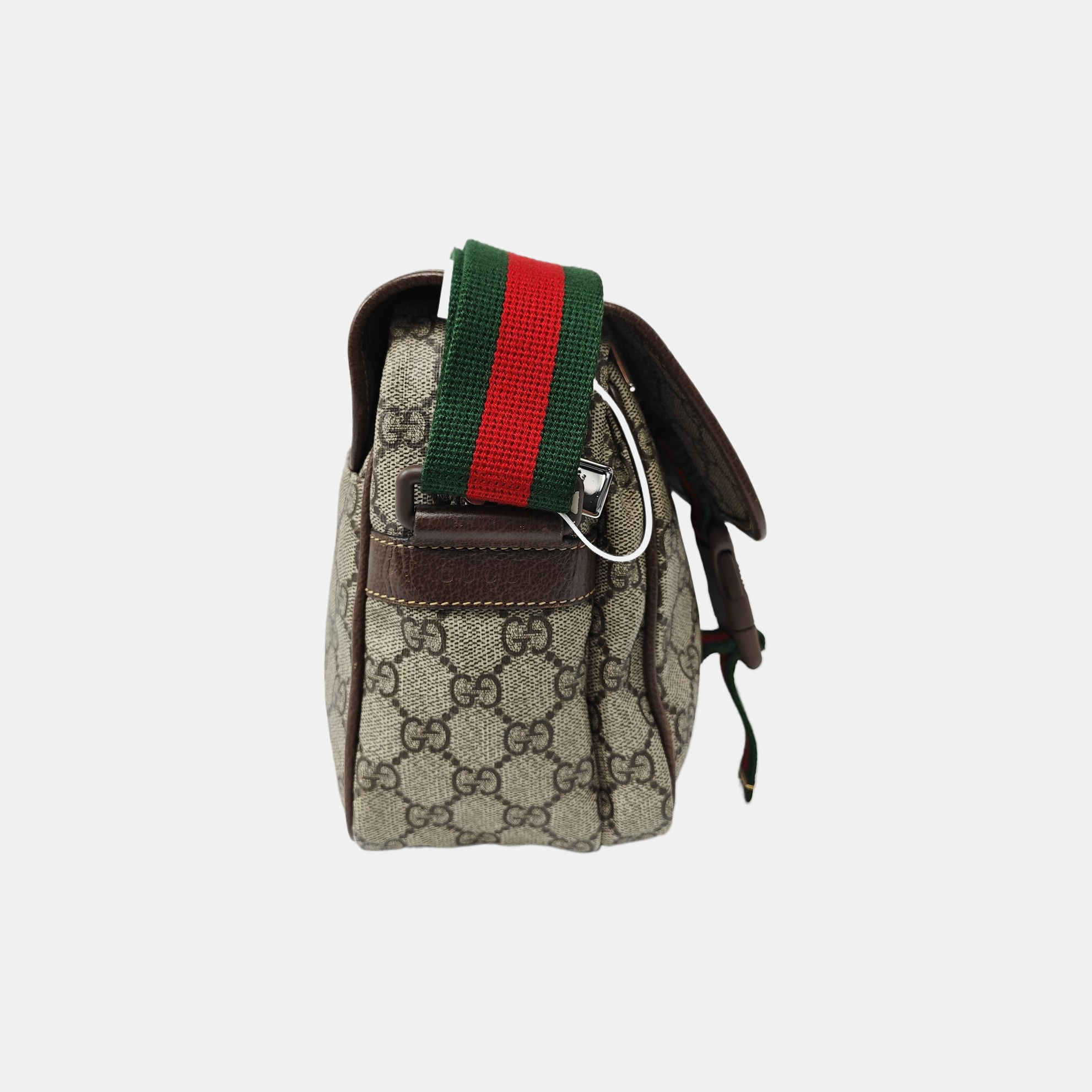 GG Supreme Monogram Coated Canvas Beige