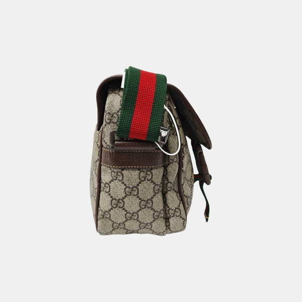GG Supreme Monogram Coated Canvas Beige